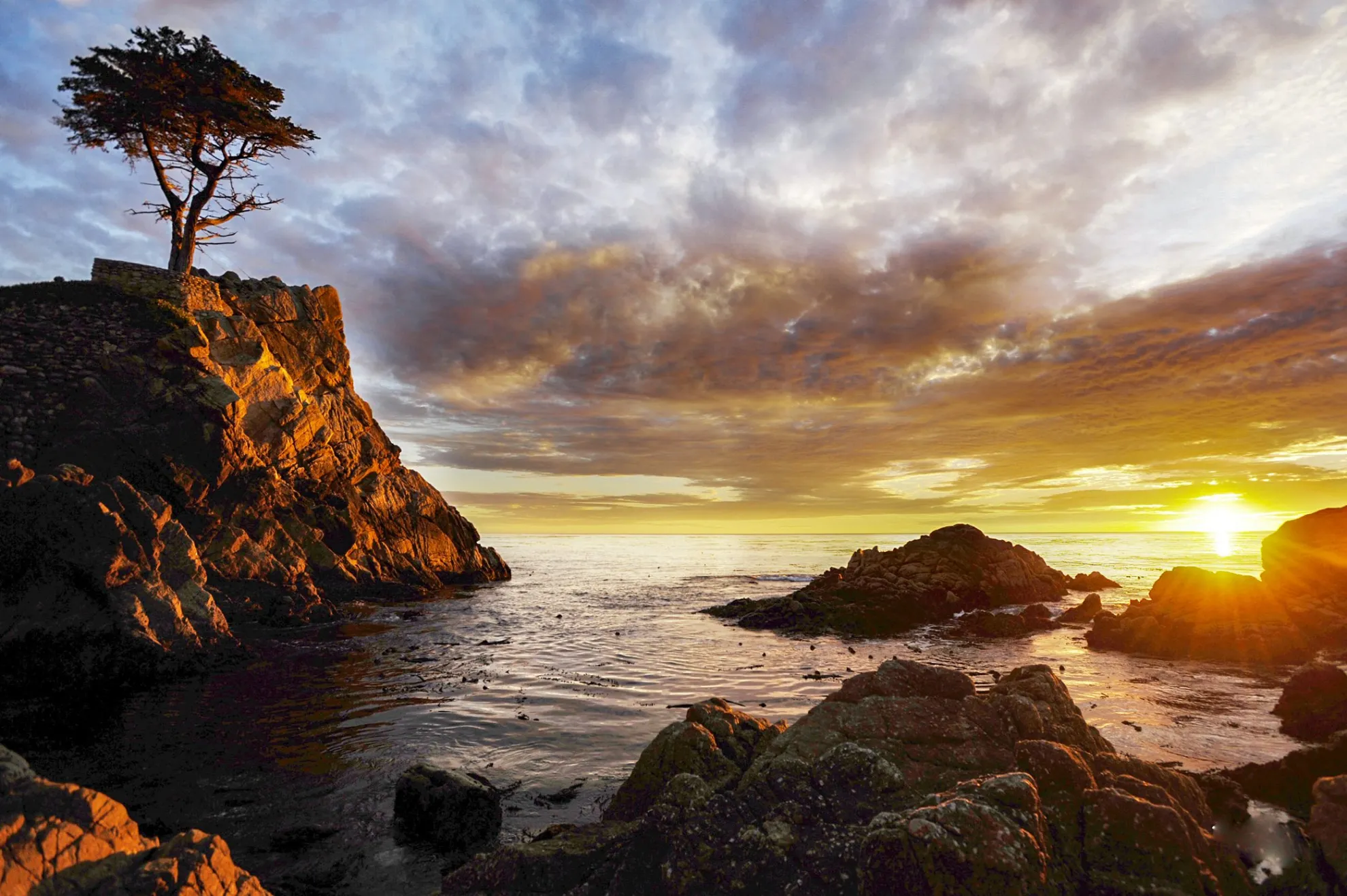 Radiant Sunset By Bart Keagy - Metal Print