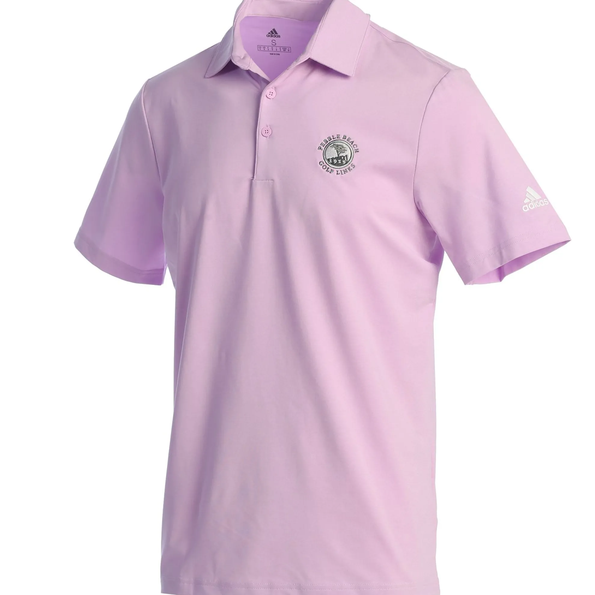 Pebble Beach Men's Ultimate365 Lilac Polo By Adidas