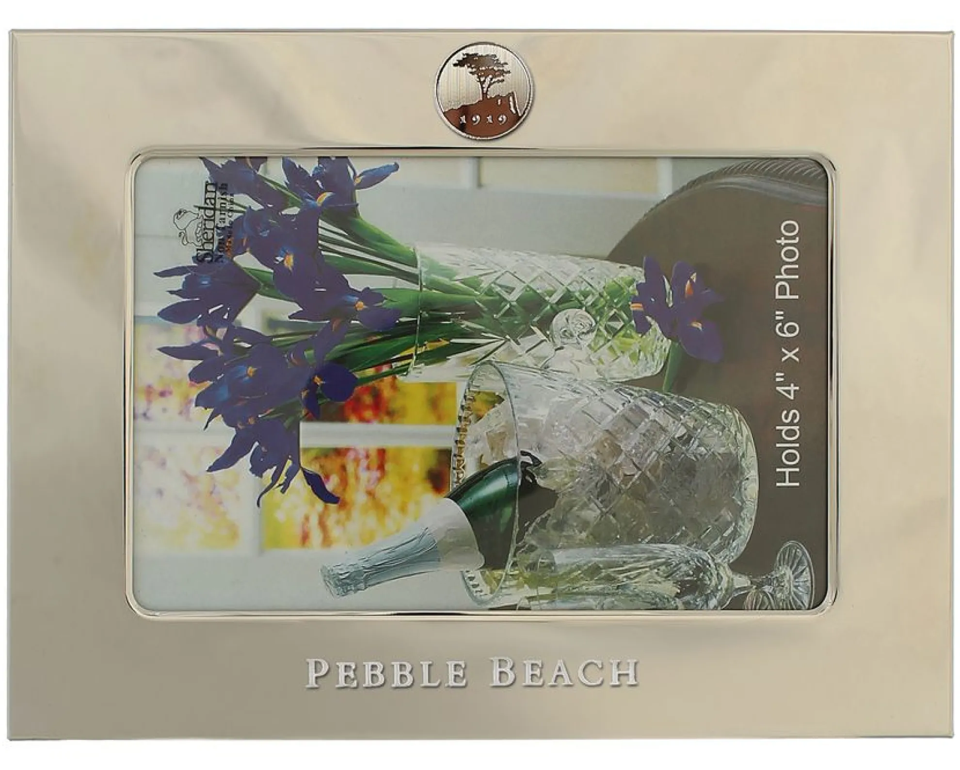 Pebble Beach Heritage Logo Horizontal & Vertical Silver Picture Frames