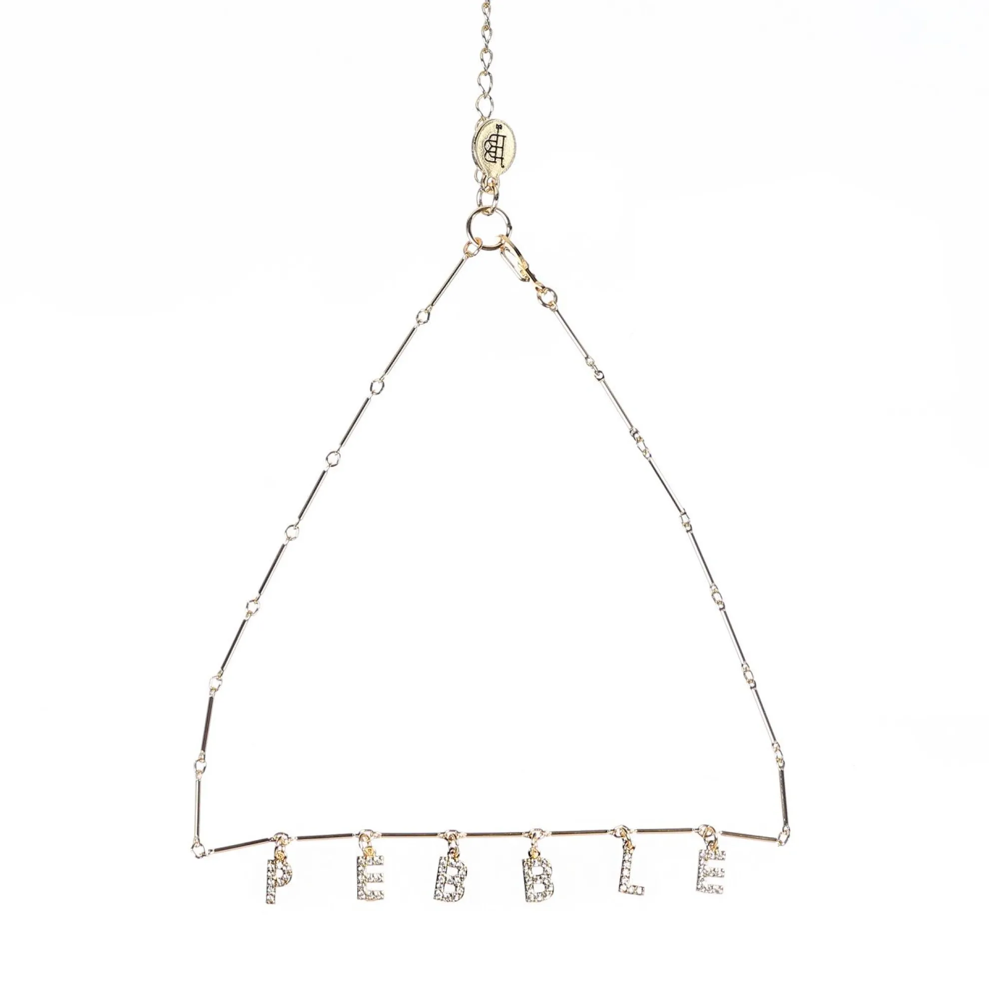 Pebble Beach Dainty Gold Necklace