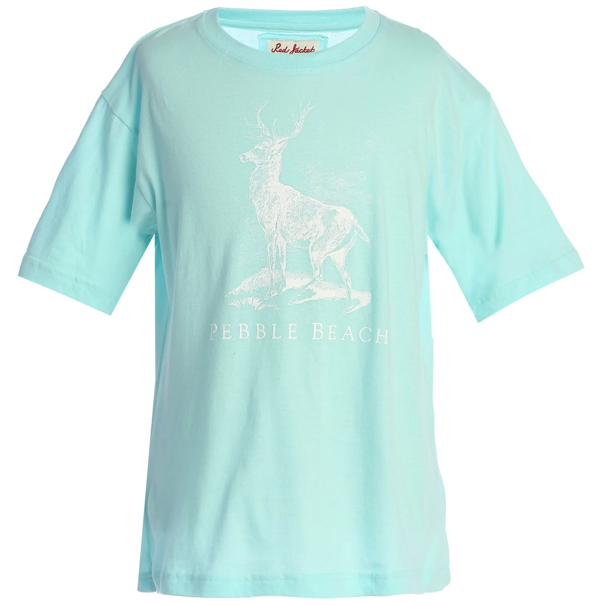 Pebble Beach Youth Forest Stag Tee By American Needle