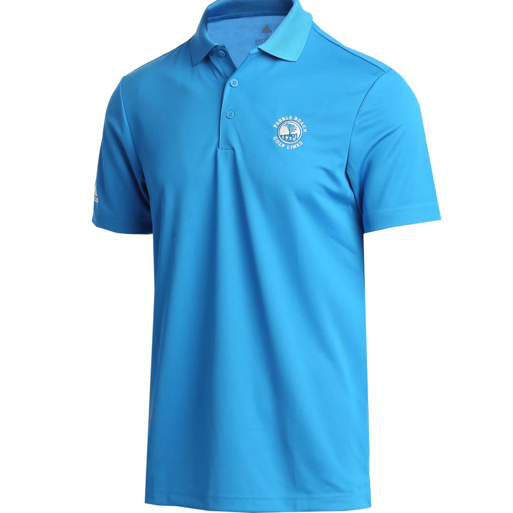 Pebble Beach Men's Bright Performance Polo By Adidas