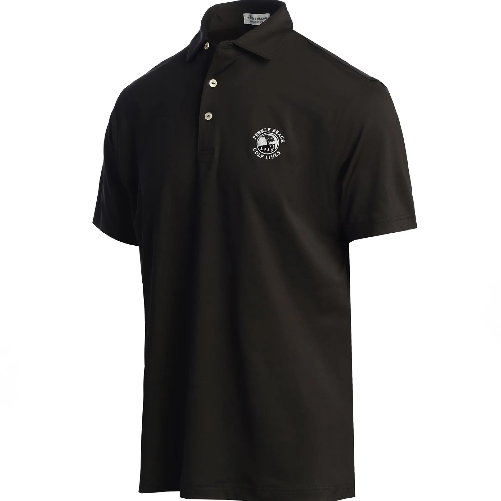 Pebble Beach Solid Polo By Peter Millar