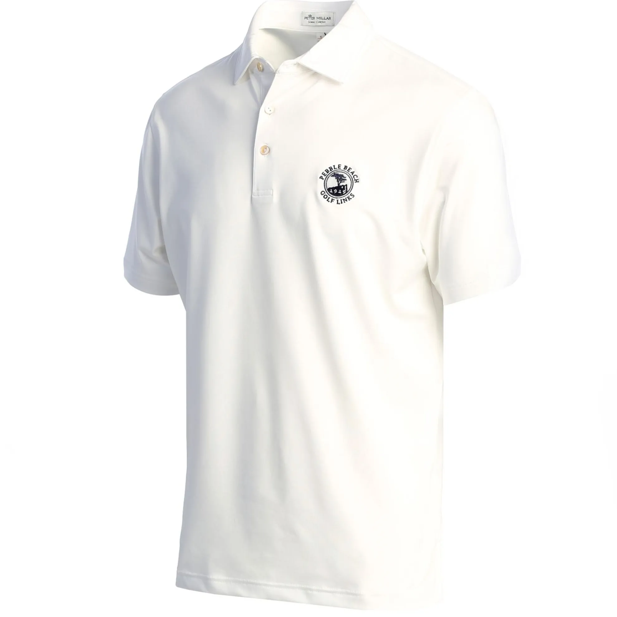 Pebble Beach Solid Polo By Peter Millar