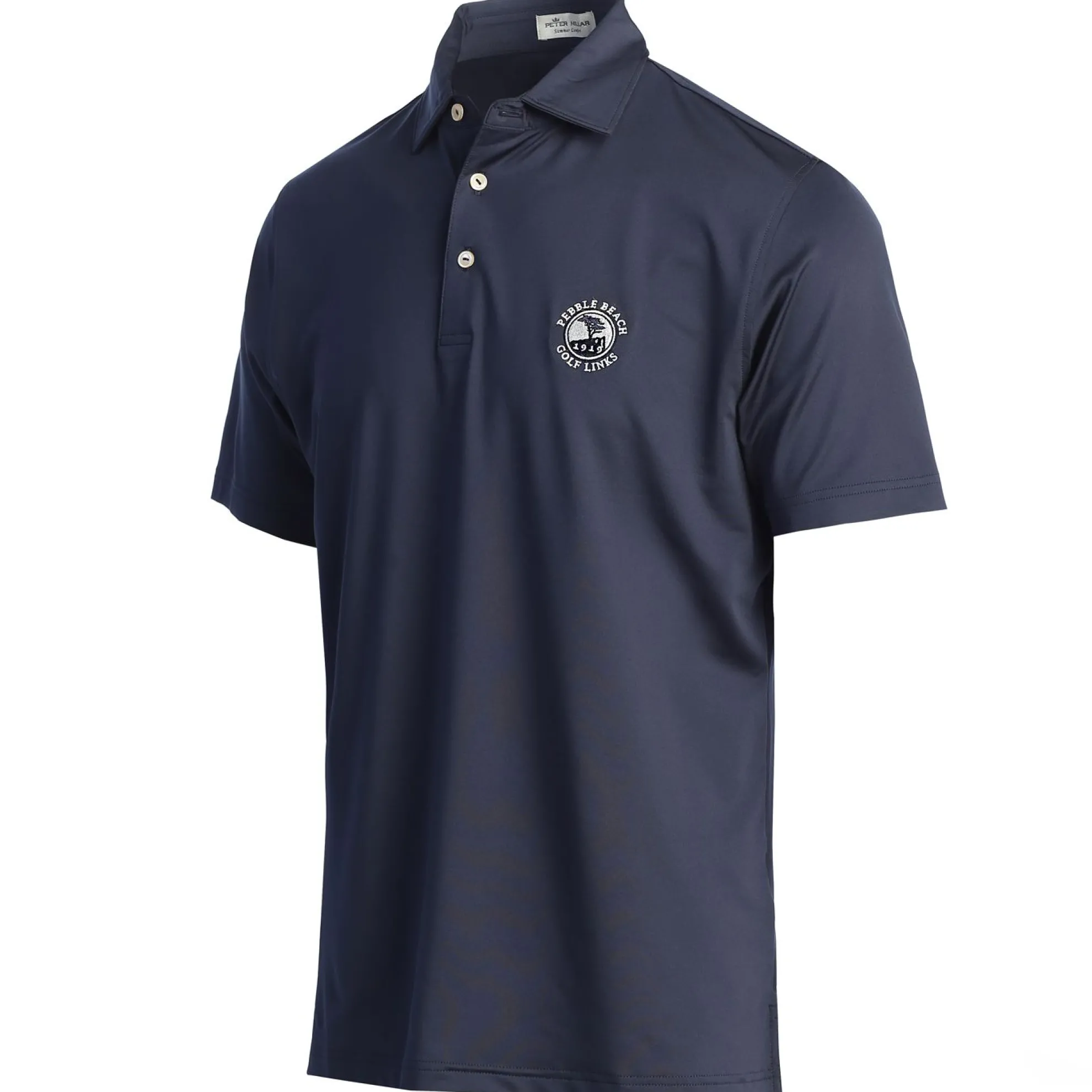 Pebble Beach Solid Polo By Peter Millar