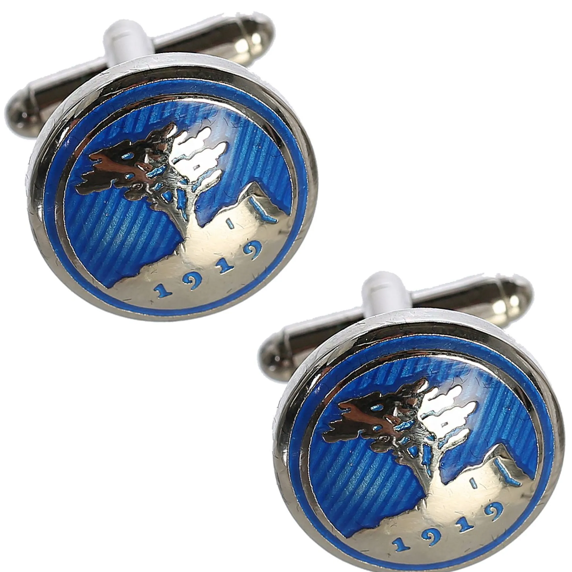 Pebble Beach Heritage Logo Enamel Boxed Cufflinks
