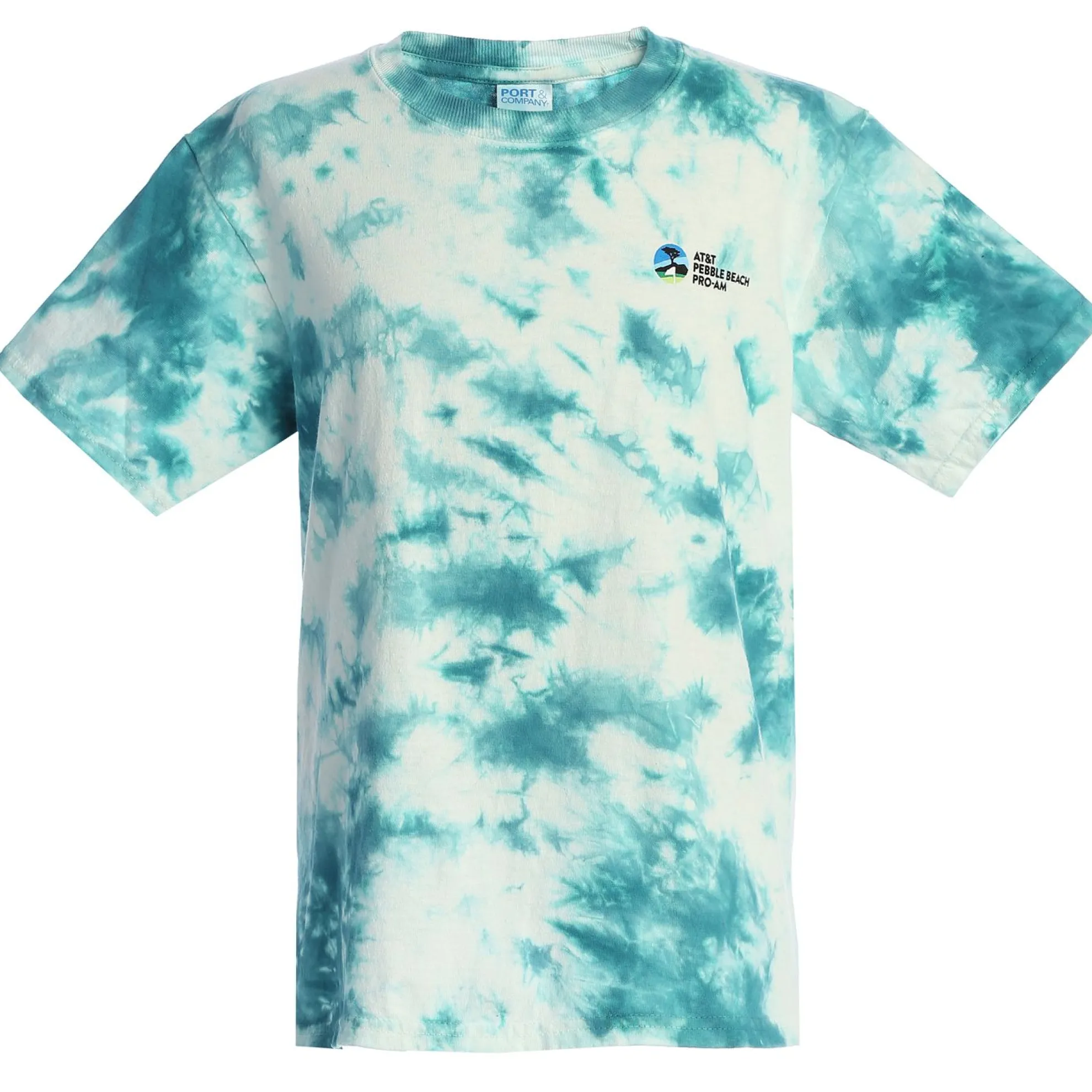At&T Pebble Beach Pro-Am Youth Tie Dye Tee By Garb