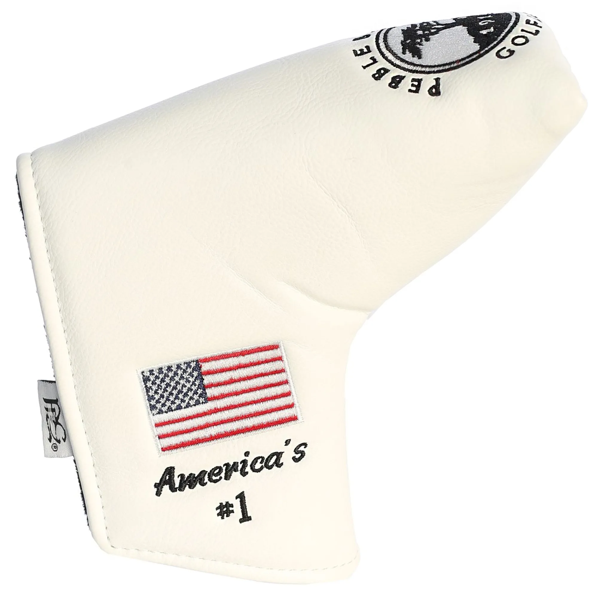 Pebble Beach Solid Blade Putter Cover By Prg