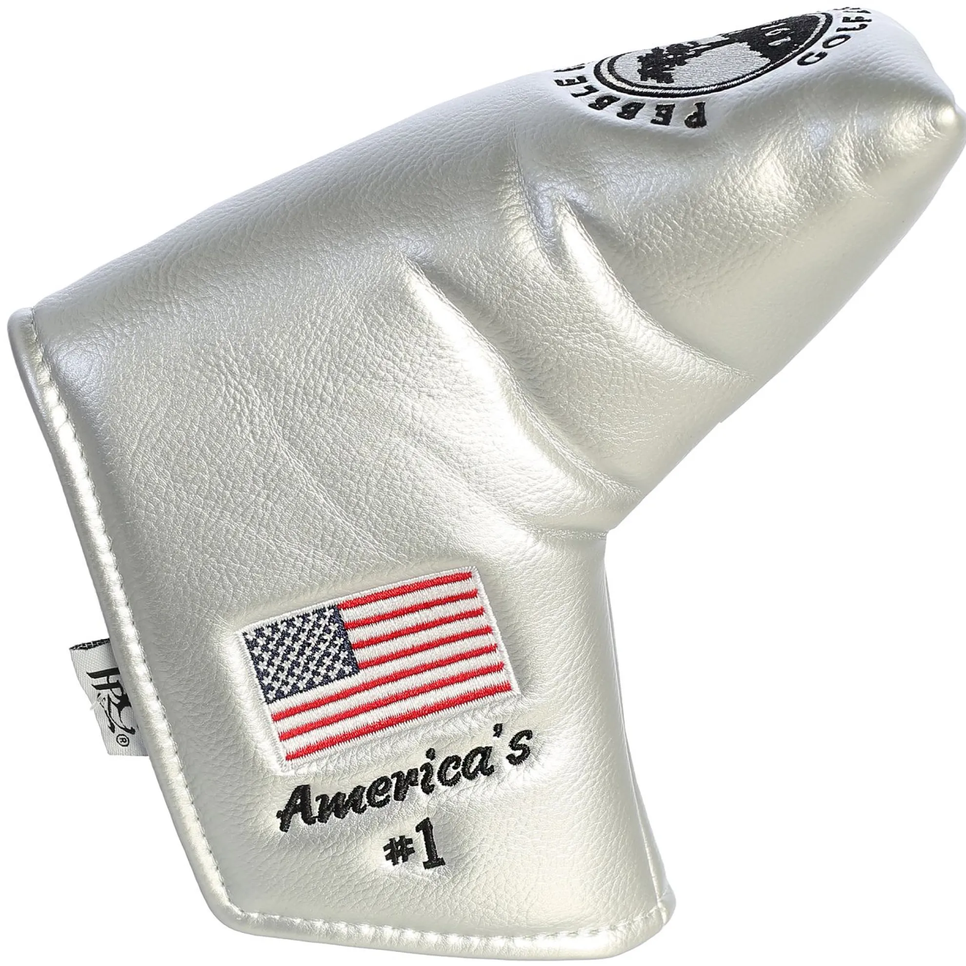 Pebble Beach Solid Blade Putter Cover By Prg