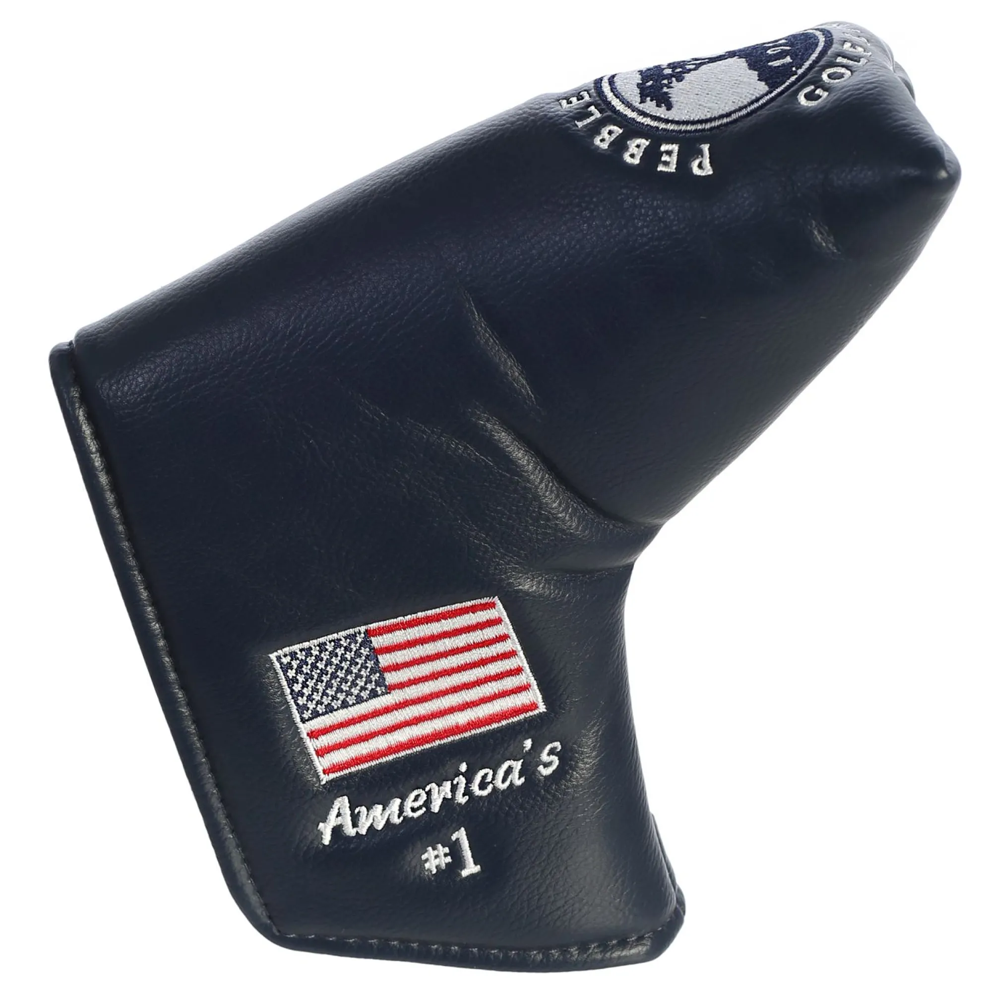 Pebble Beach Solid Blade Putter Cover By Prg