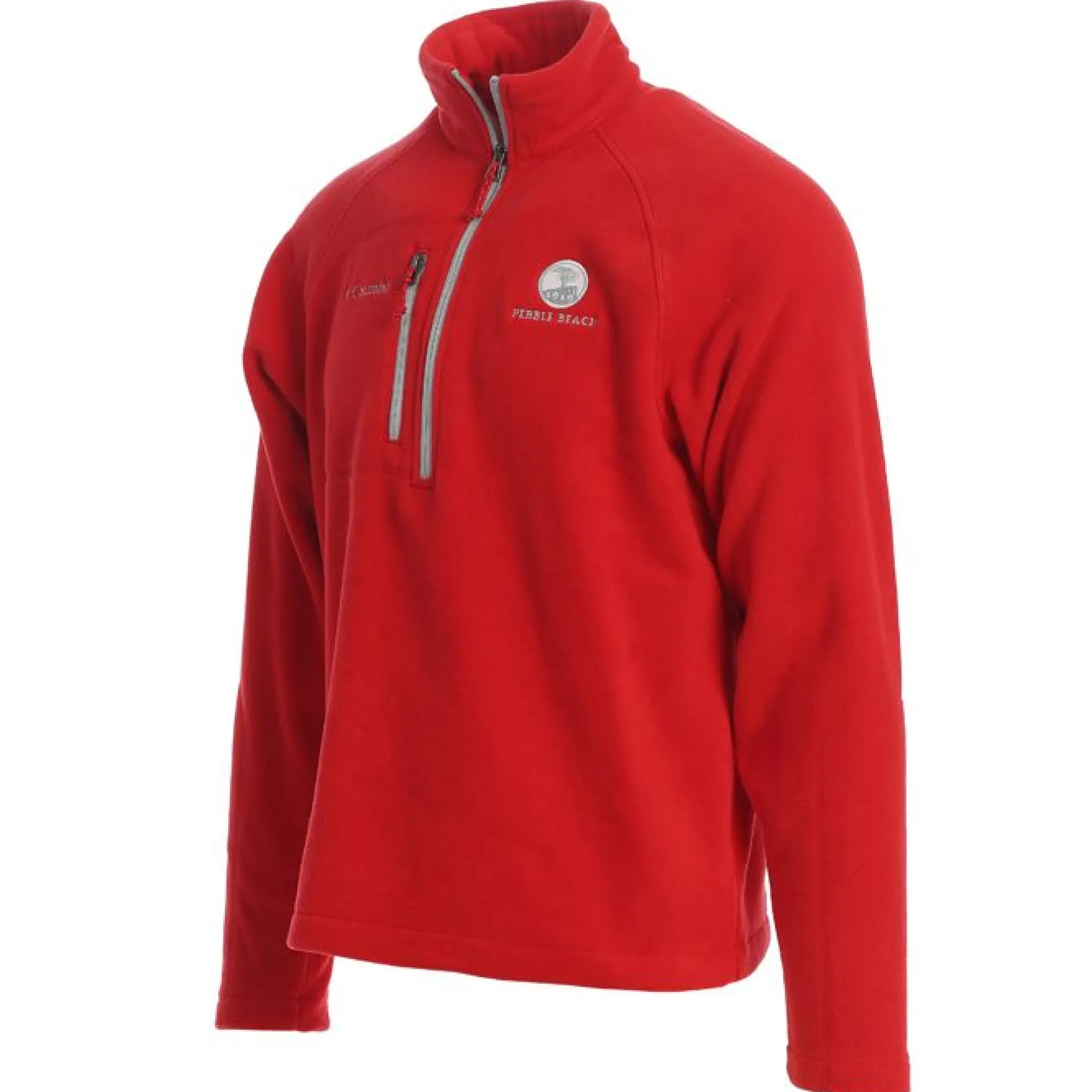 Pebble Beach Men's 'Fast Trek' 1/2 Zip Fleece By Columbia