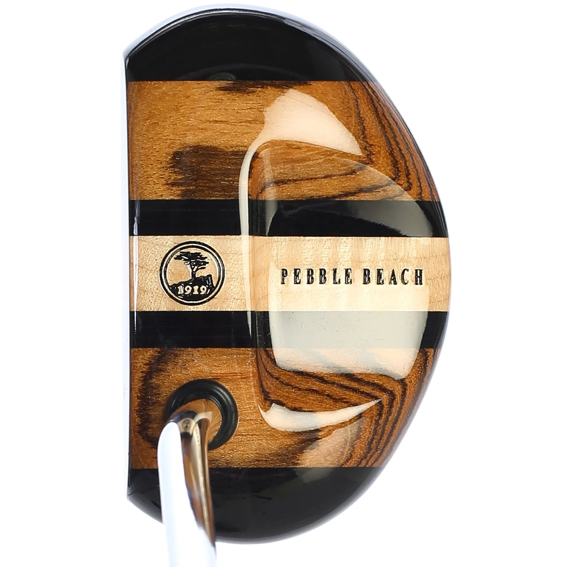 Pebble Beach Tigerwood Modern Classic Putter By Musty Putters