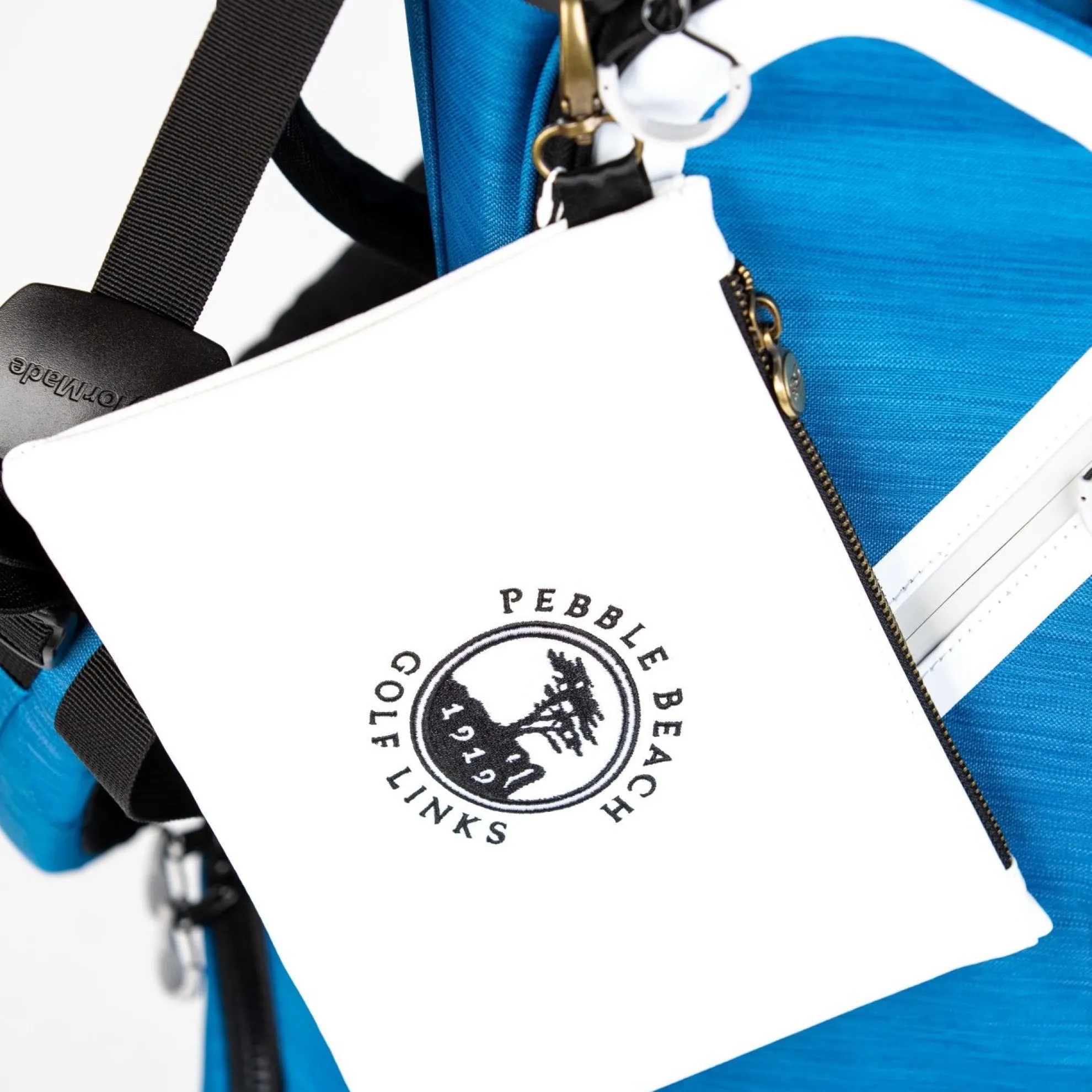 Pebble Beach Premium Zipper Tote Bag By Prg