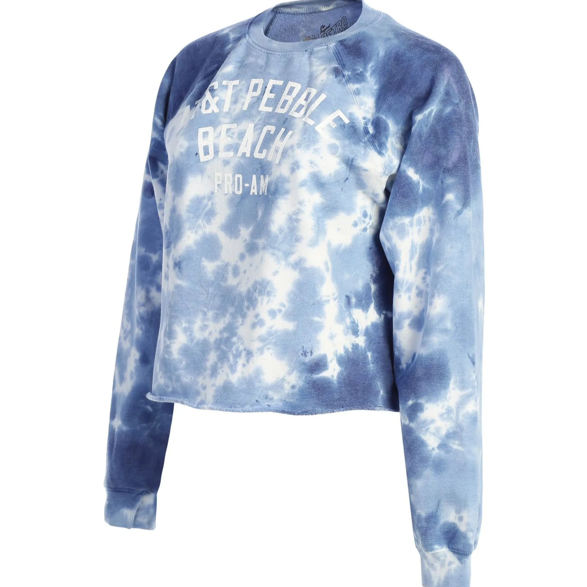 At&T Pebble Beach Pro Am Ladies Tie Dye Sweatshirt By Original Retro Brand