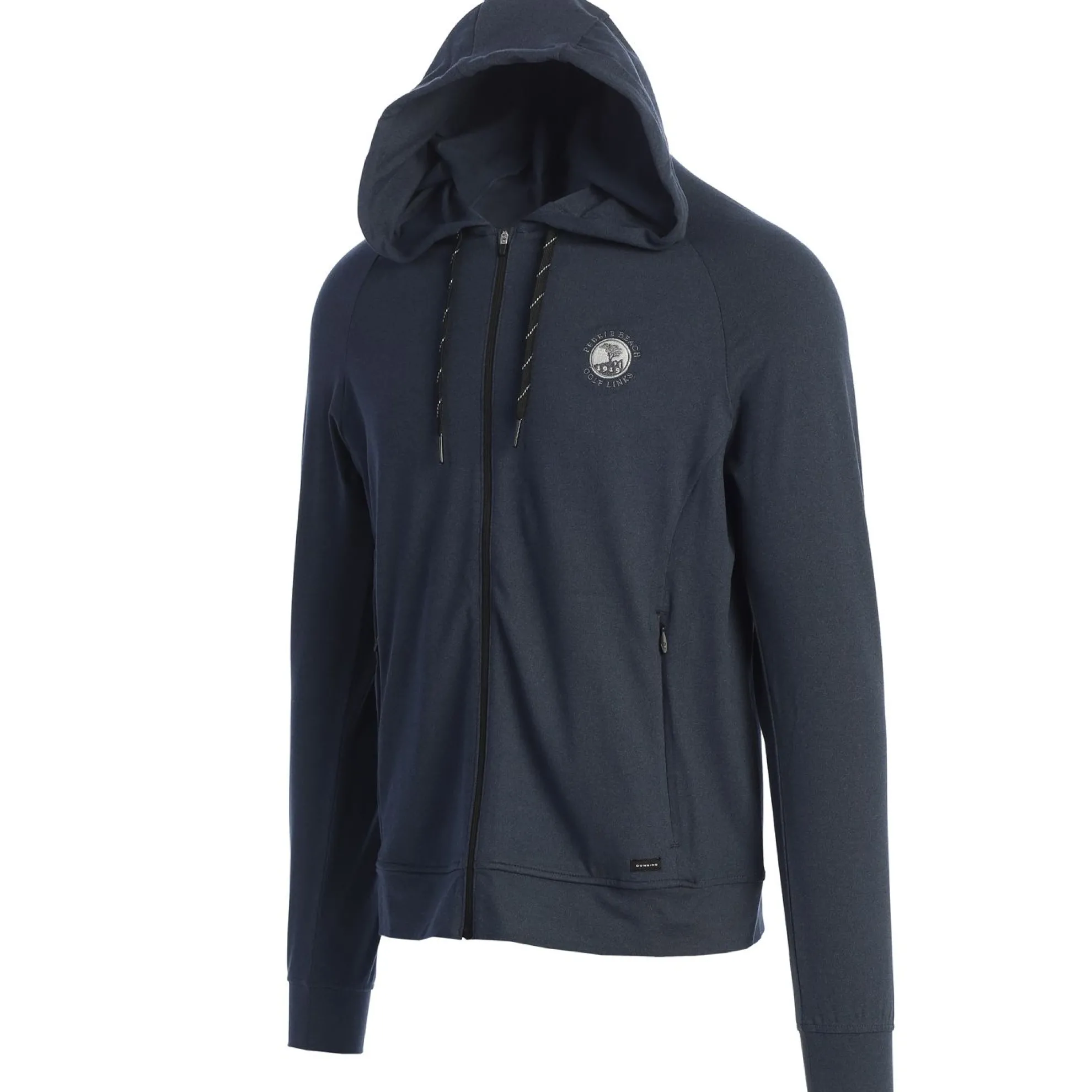 Pebble Beach Kelso Performance Full Zip Hood By Dunning