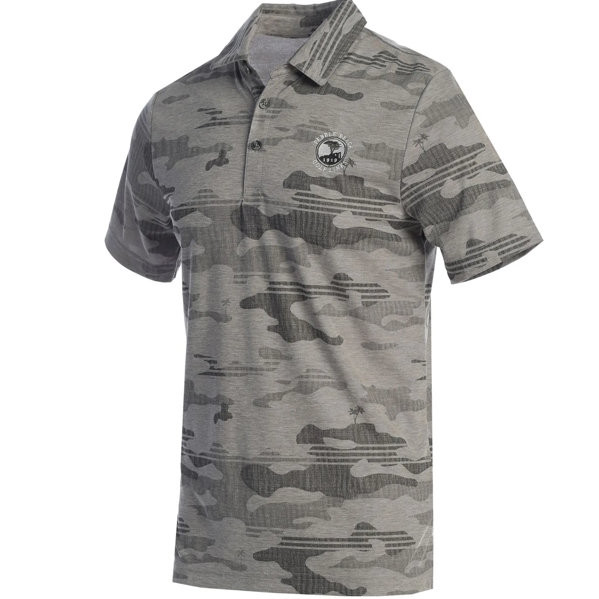 Pebble Beach Beachside Stealth Polo By Travis Mathew