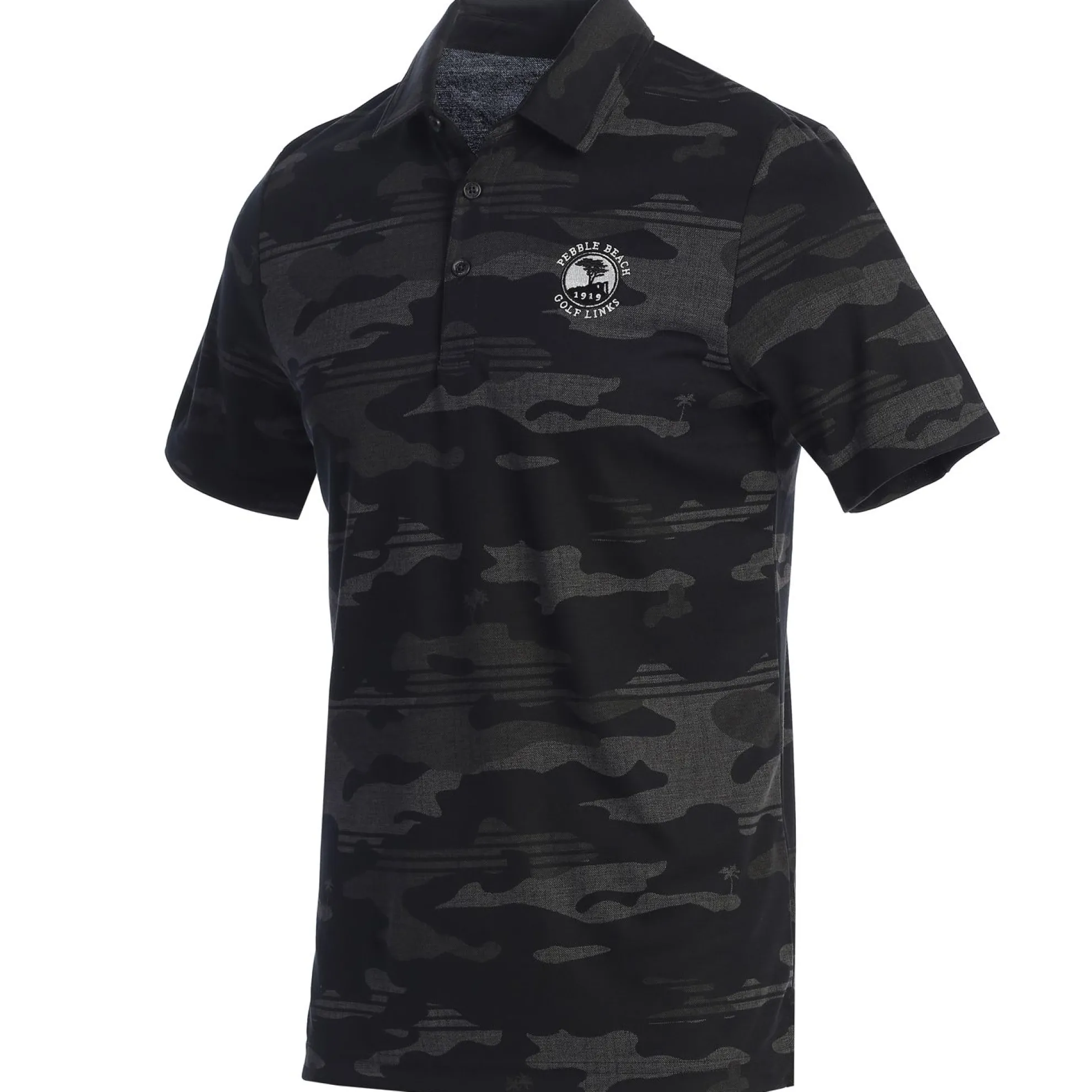 Pebble Beach Beachside Stealth Polo By Travis Mathew