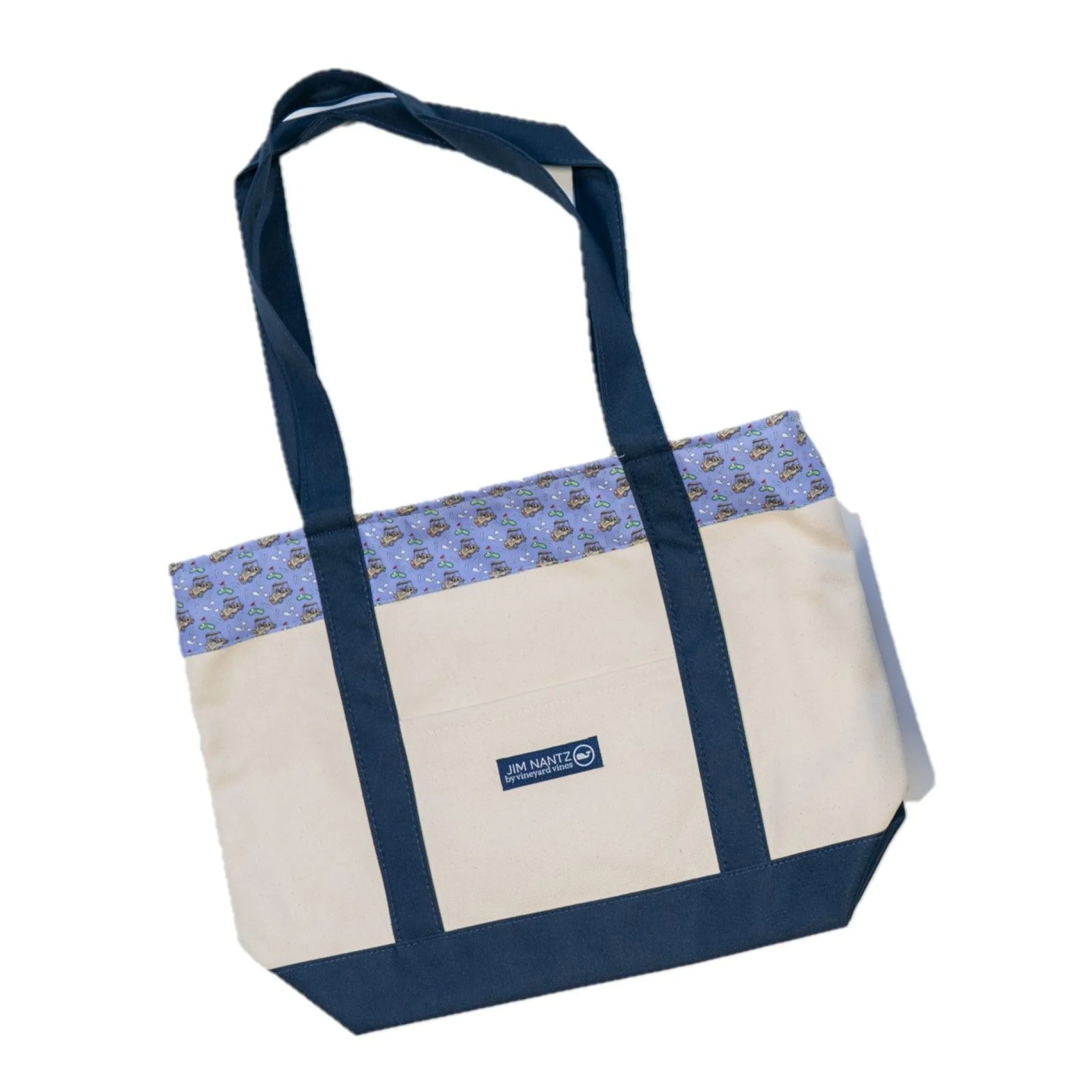 Jim Nantz Exclusive Golf Cart Ribbon Tote By Vineyard Vines
