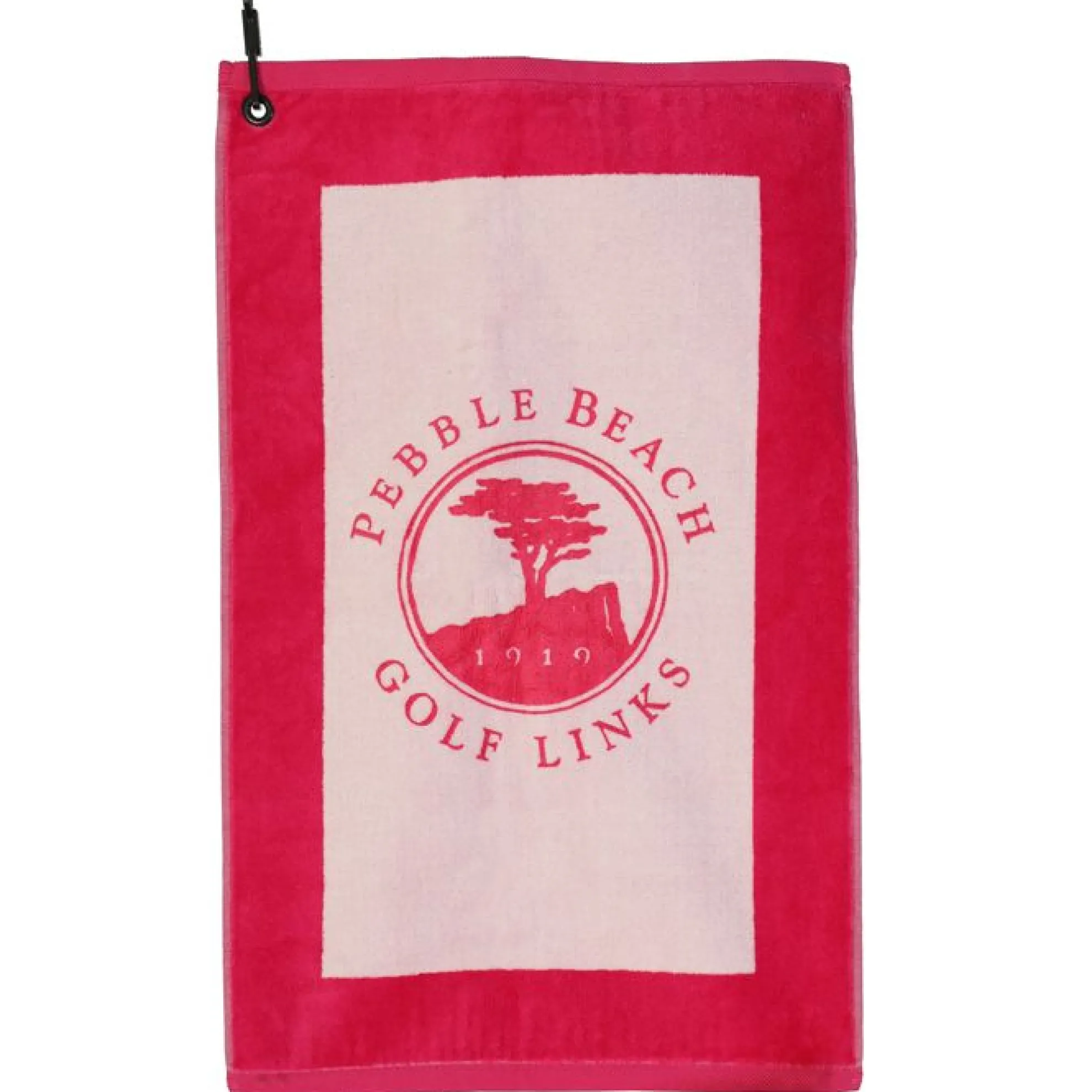 Pebble Beach Golf Links Towel In Pink