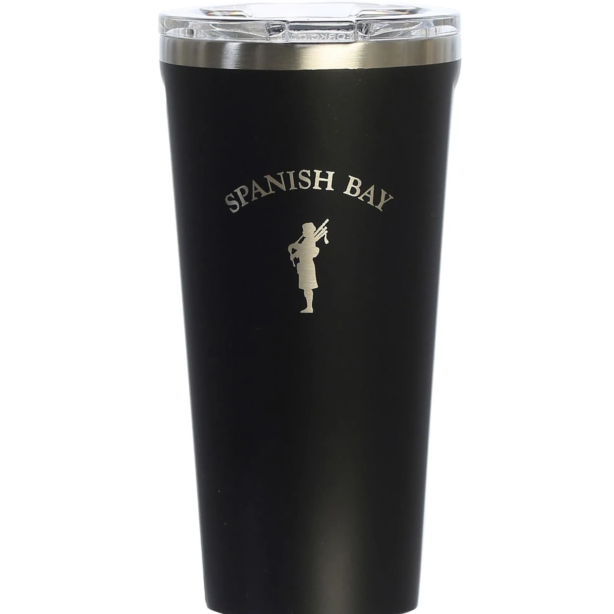 Spanish Bay Matte Black 16Oz Tumbler With Lid By Corkcicle
