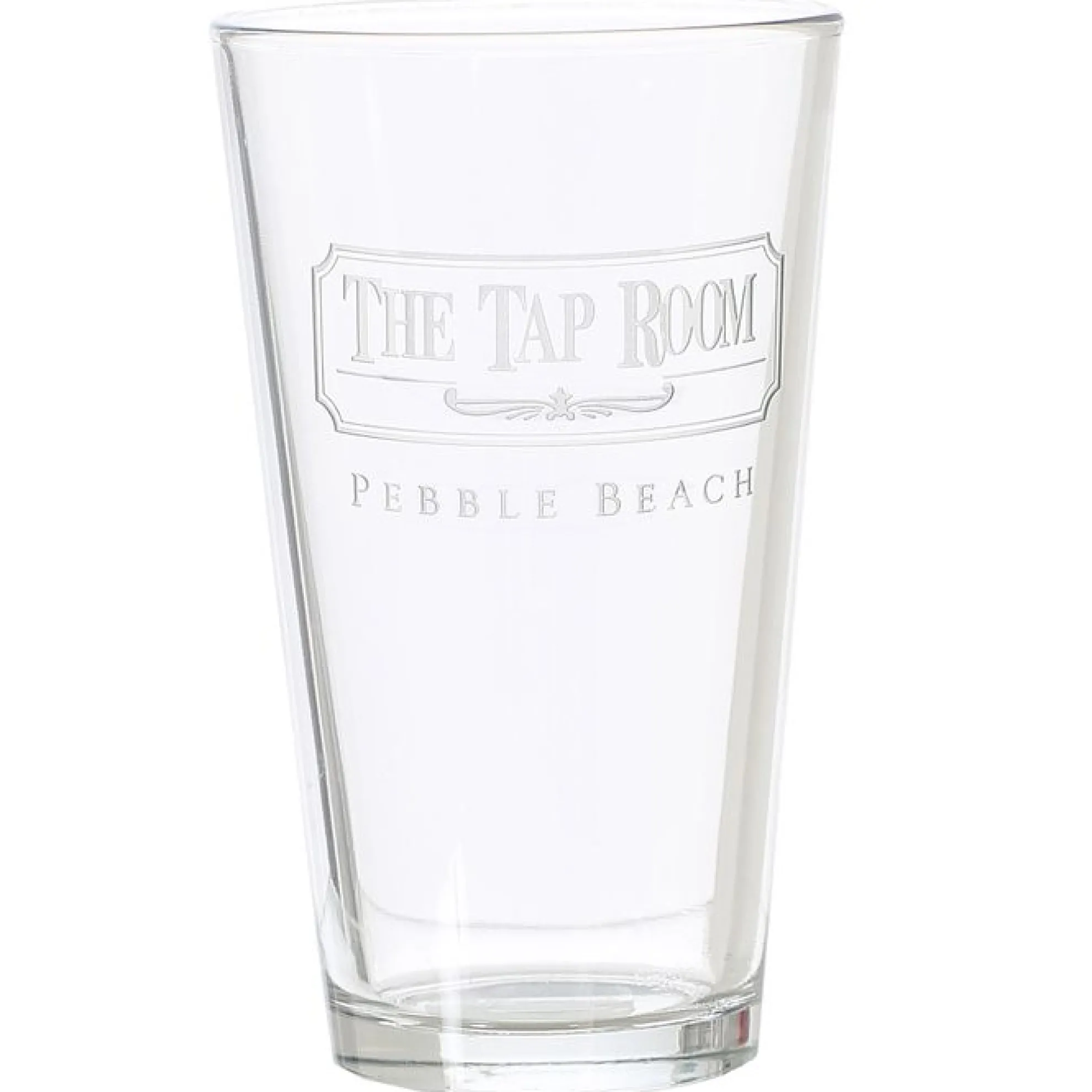 The Pebble Beach Tap Room Fine Barware Pint Glass