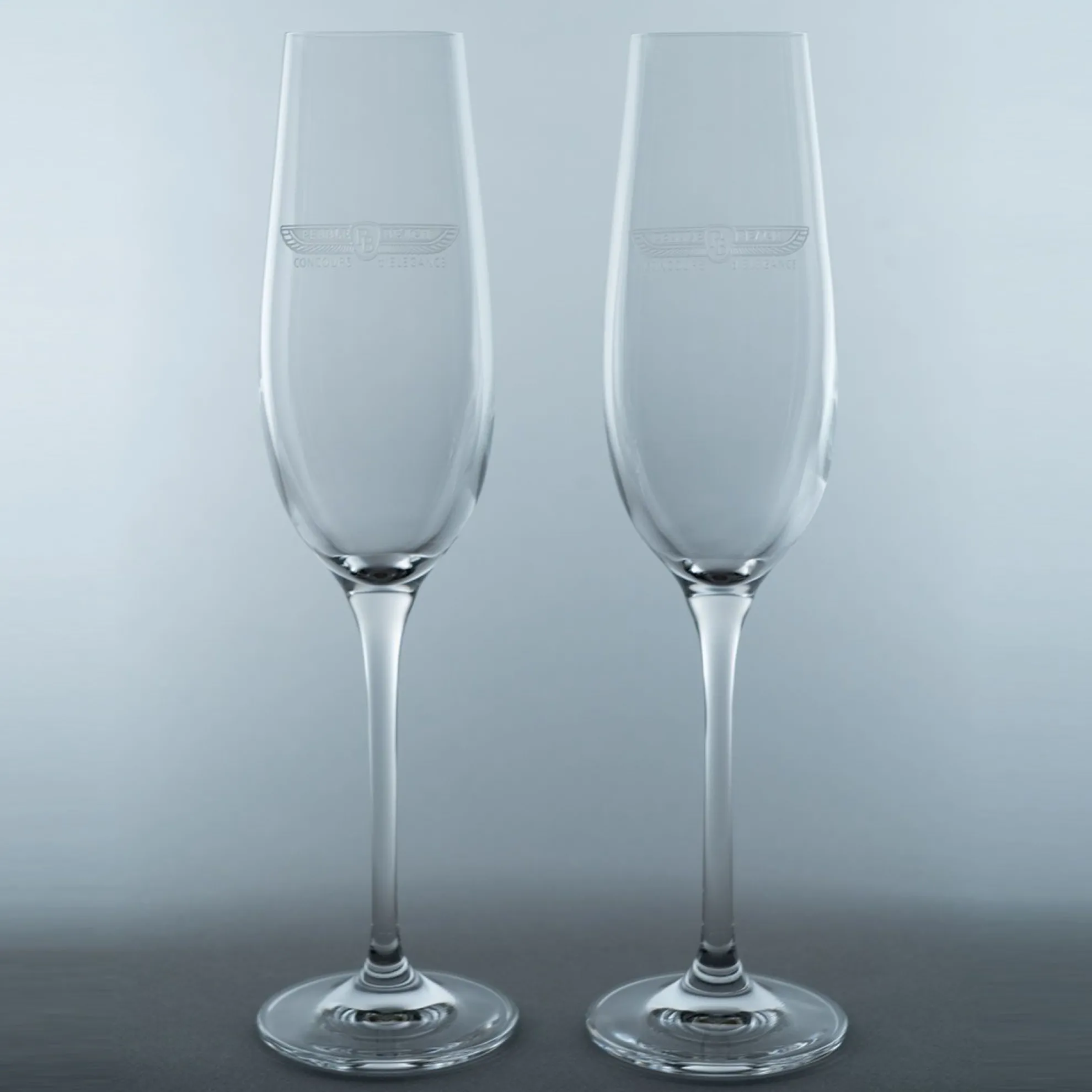 Concours D'Elegance Set Of 2 Champagne Flutes