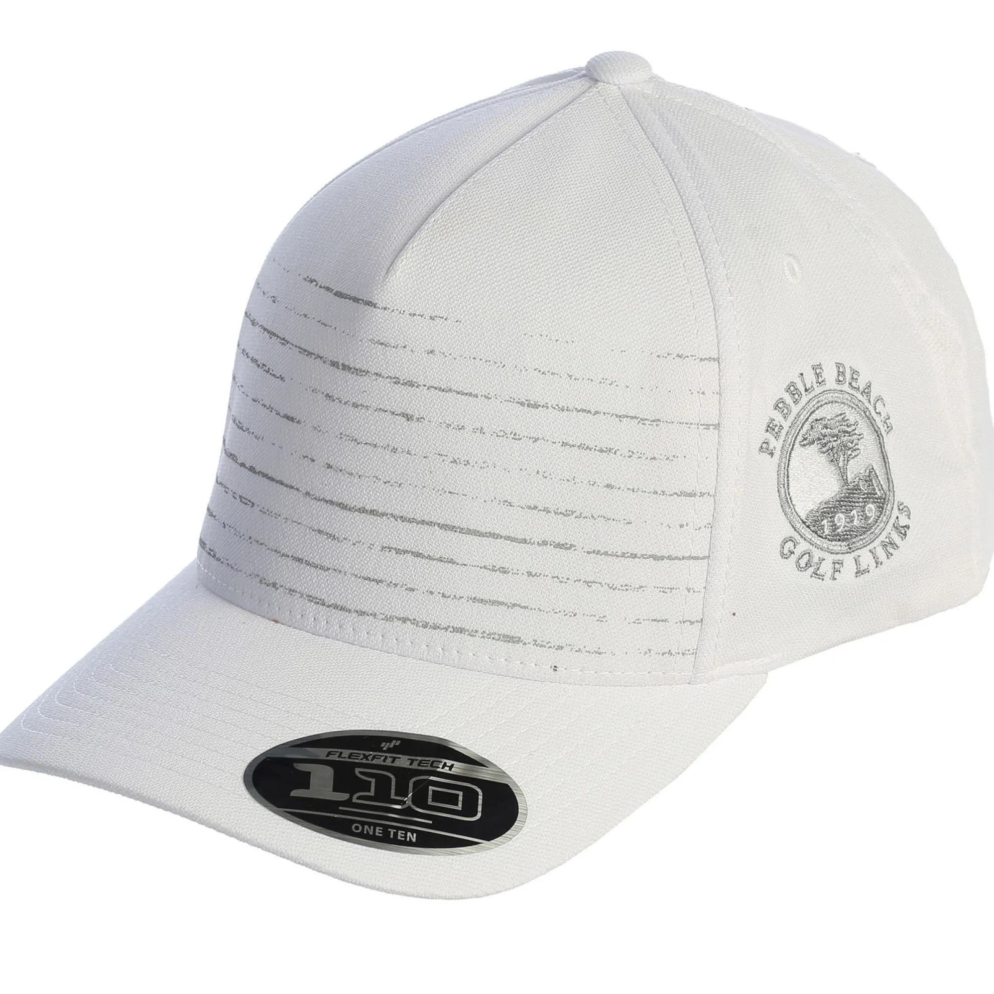 Pebble Beach Slats Logo Snap Back Hat By Travis Mathew