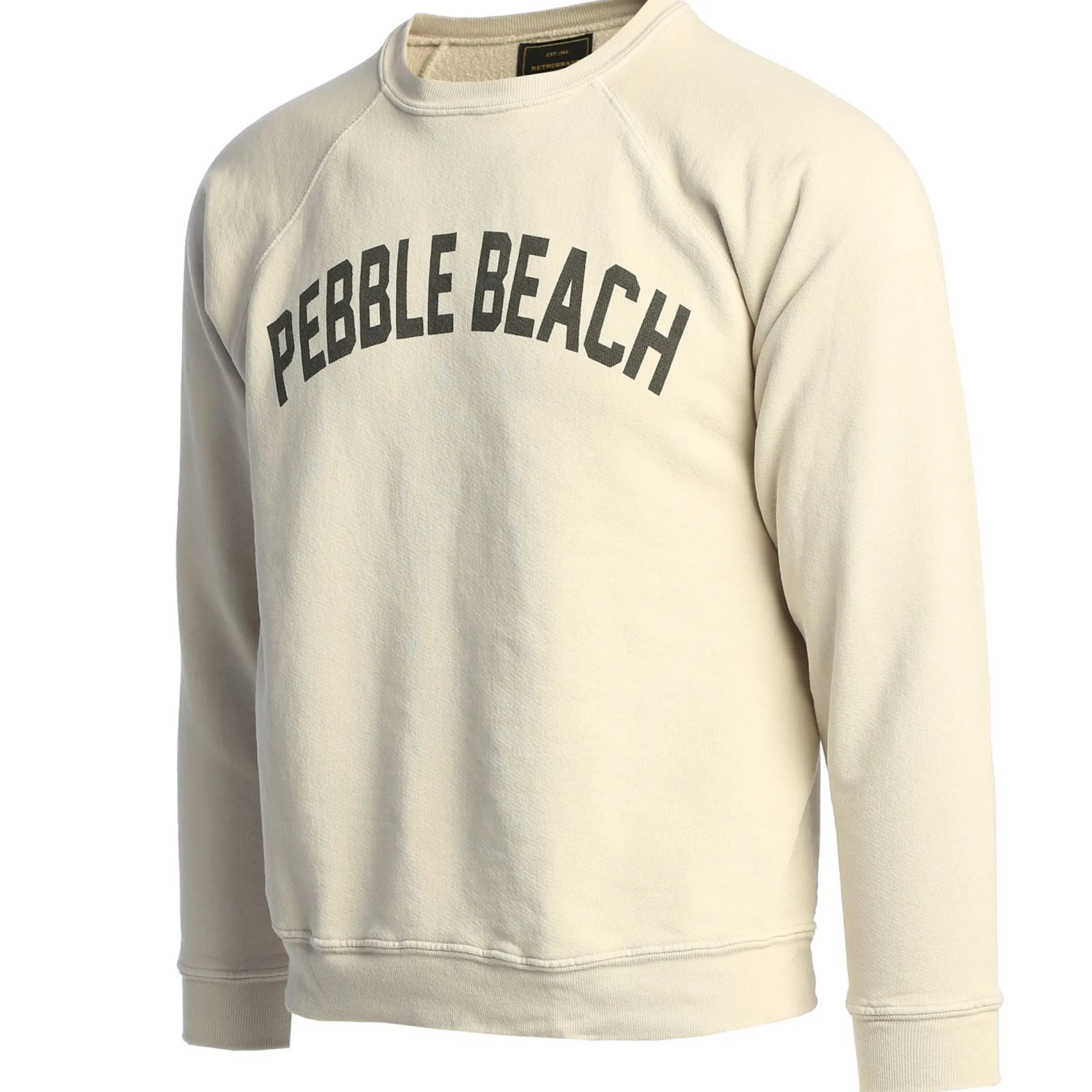 Pebble Beach Black Label Ivy League Crew Sweatshirt By Original Retro Brand