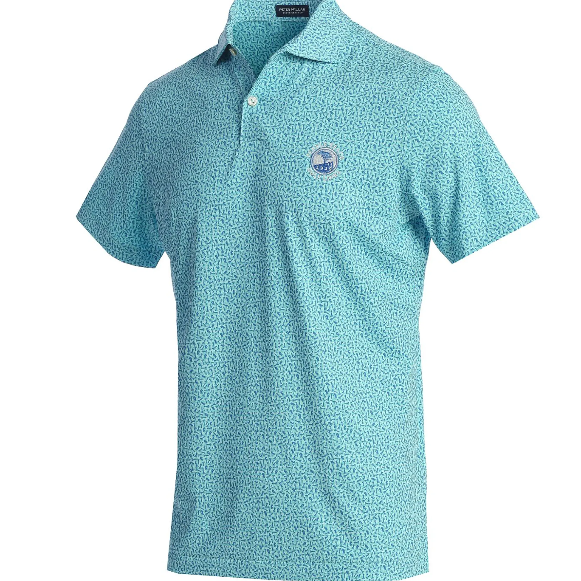 Pebble Beach Checkmate Polo By Peter Millar