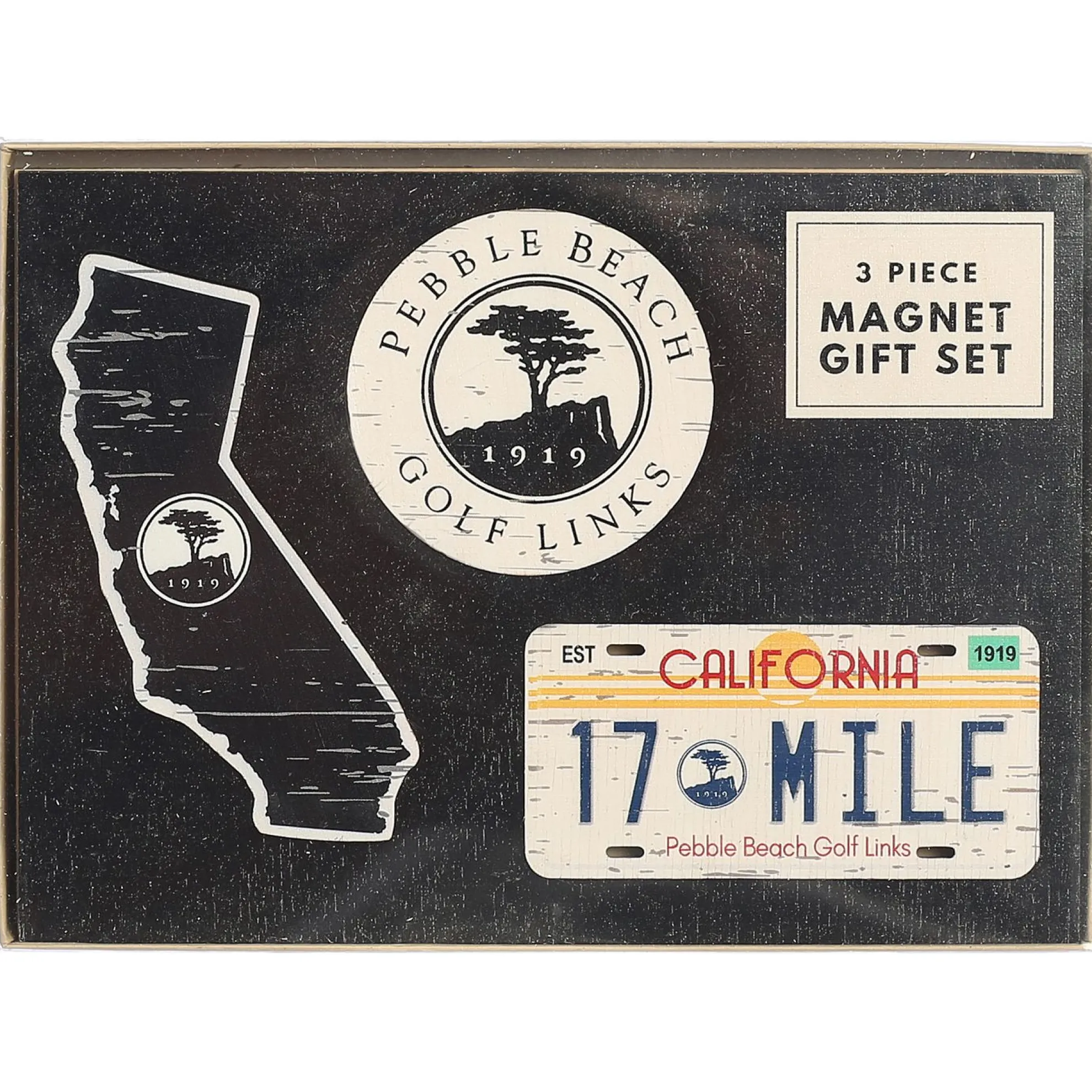 Pebble Beach 3-Piece Magnet Gift Set