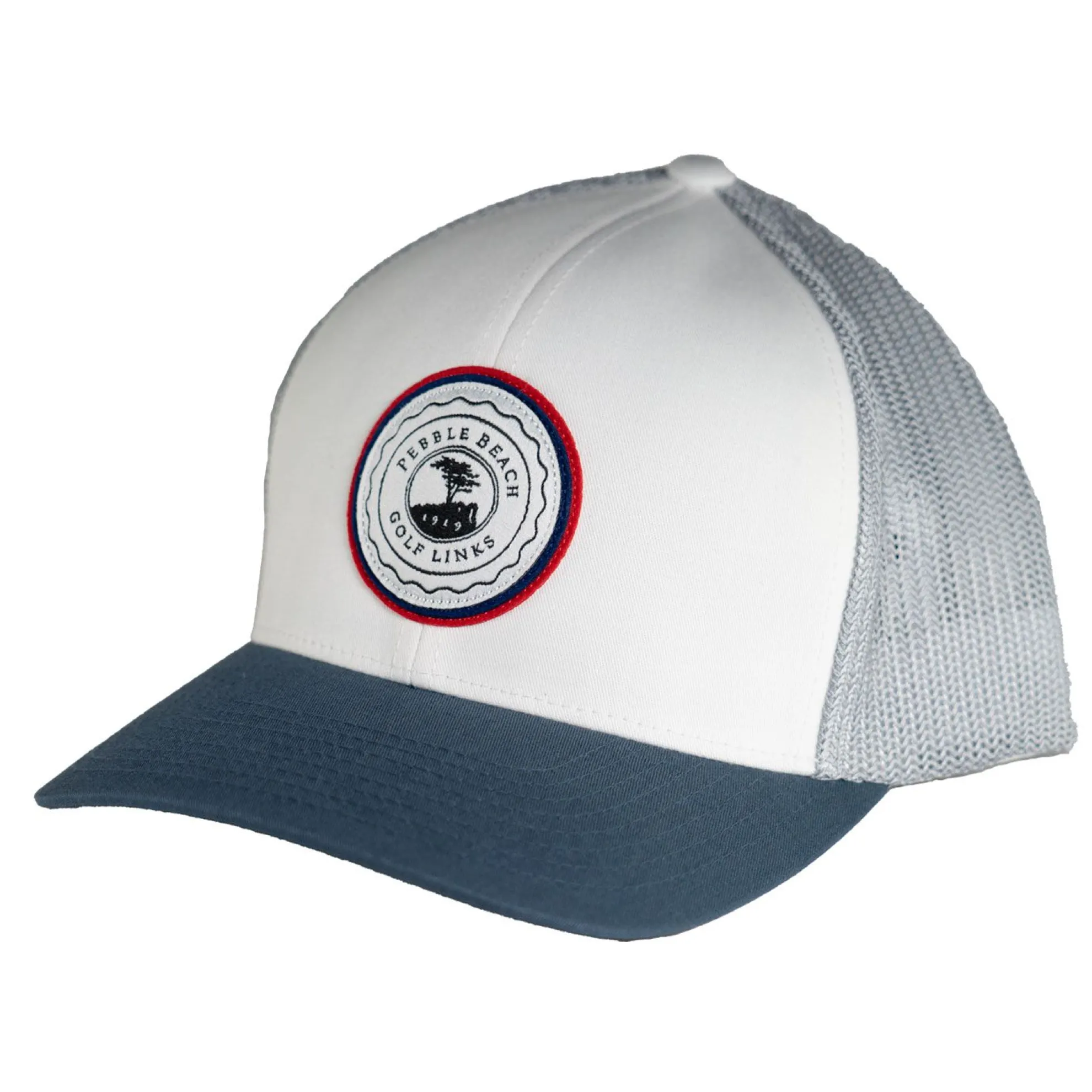 Pebble Beach Lithosphere Widder Snap Back Hat By Travis Mathew