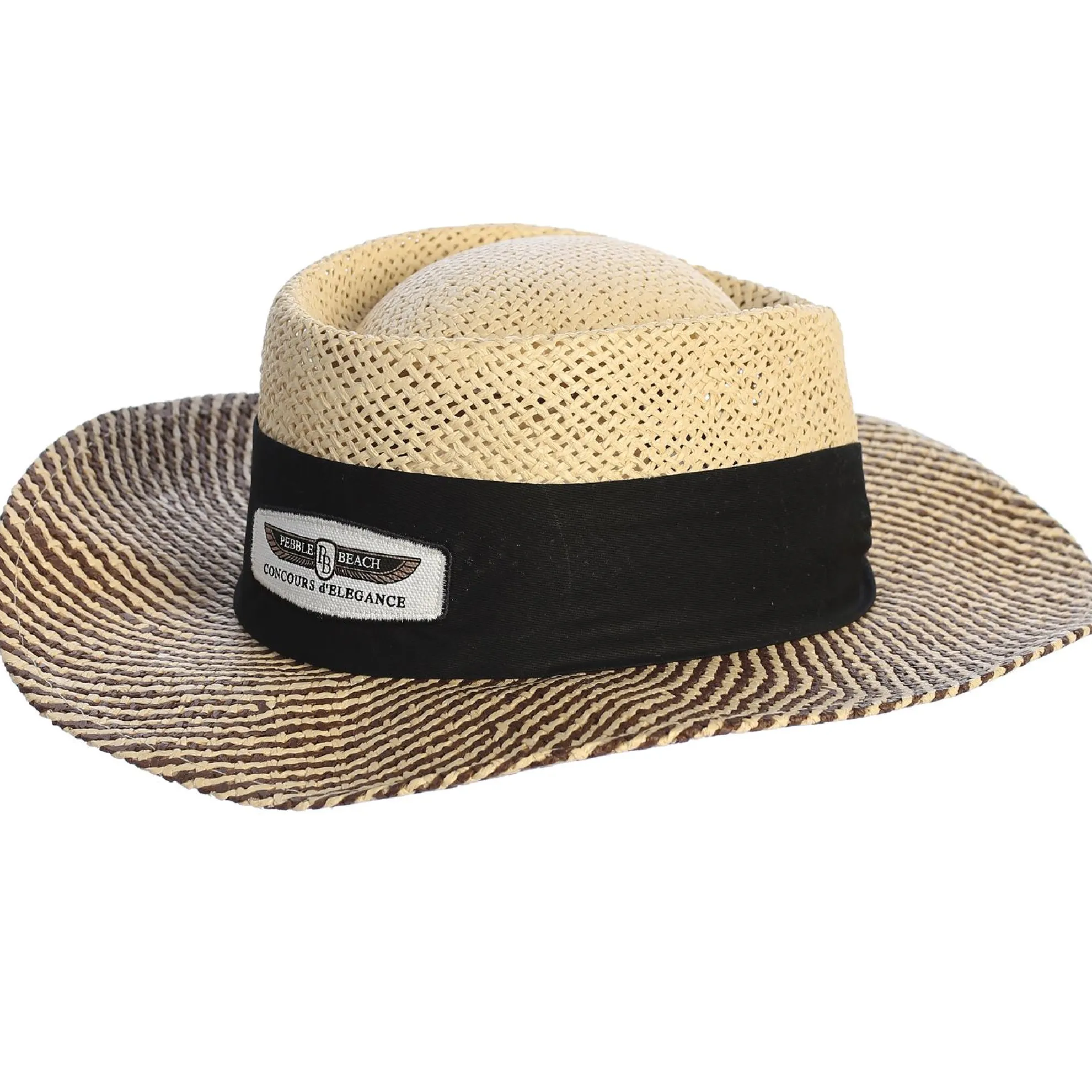 Pebble Beach Concours D'Elegance Straw Hat By Ahead